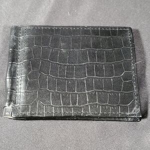 Black Leather CC Wallet
